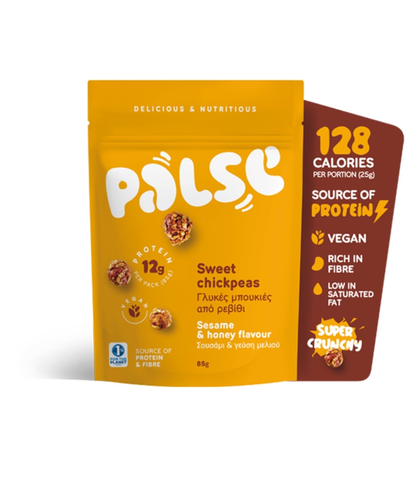 SWEET CHICKPEAS  Sesame & honey flavor