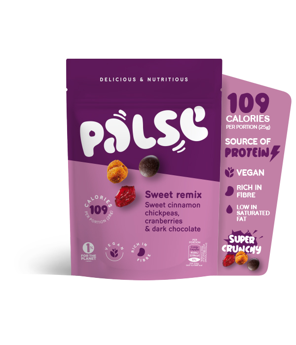   SWEET REMIX  Sweet cinnamon chickpeas, cranberries & dark chocolate